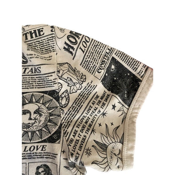 Viben size, small horoscope, zodiac, newspaper, print, astrology, top, white - Picture 5 of 9